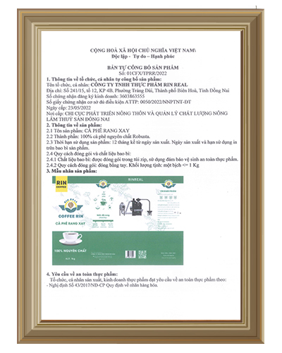 Công Ty TNHH Thực Phẩm Rin Real