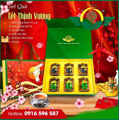 Set quà tết thịnh vượng