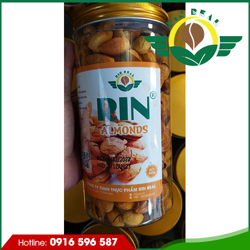 Hạt hạnh nhân rang bơ