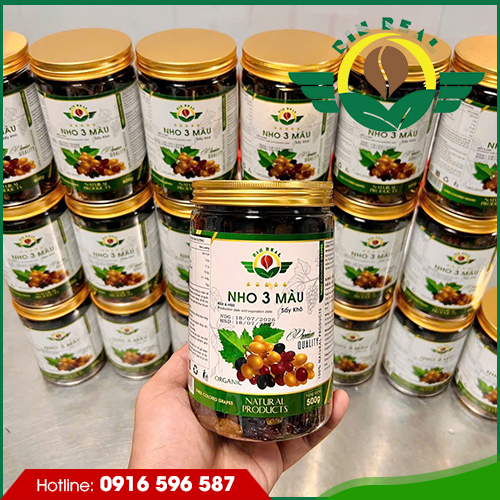 Nho 3 màu