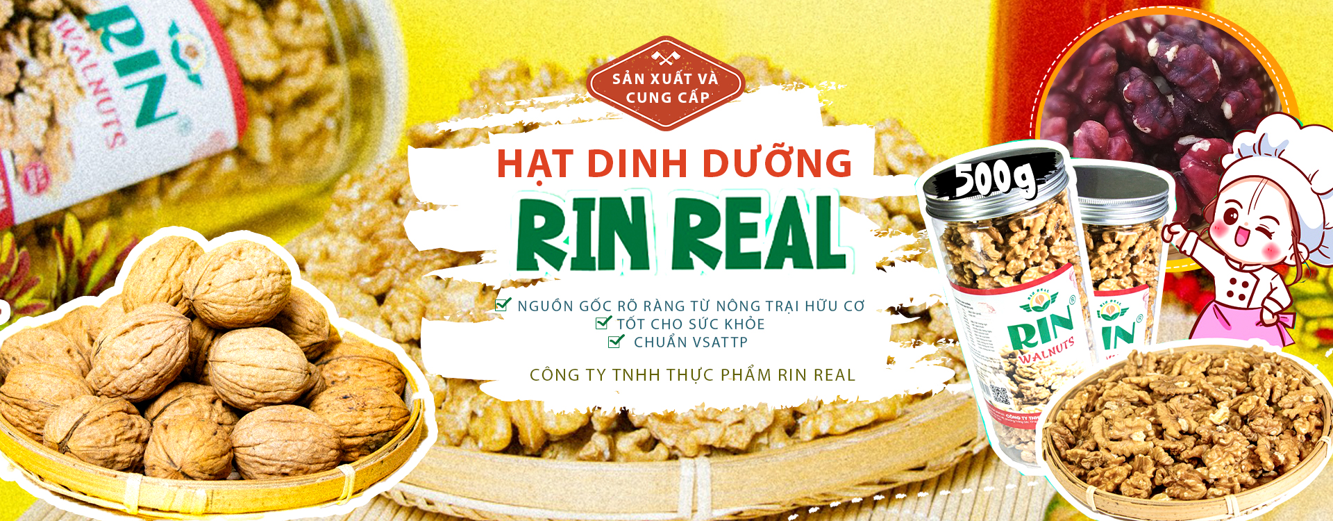Công Ty TNHH Thực Phẩm Rin Real